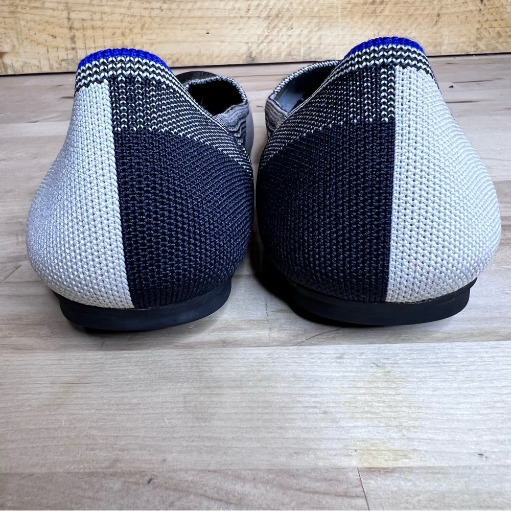 Rothy's Round Toe Captoe Flat Buffalo Plaid Slip On Size 10.5 - Picture 7 of 14